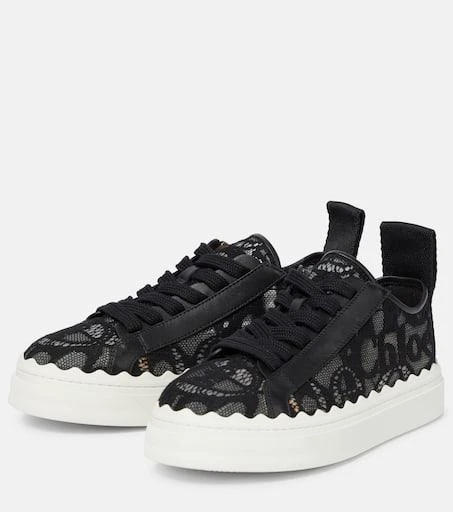 Chloé Lauren lace sneakers 5