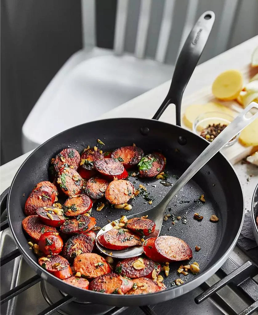 Greenpan Venice Pro Noir Tri-Ply Stainless Steel 2 Piece Nonstick Frying Pan Set 3