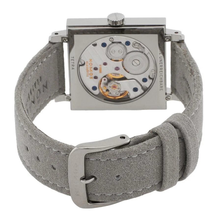 Nomos Glashutte Tetra - Die Unerreichbare Hand Wind Silver Dial Ladies Watch 477 3