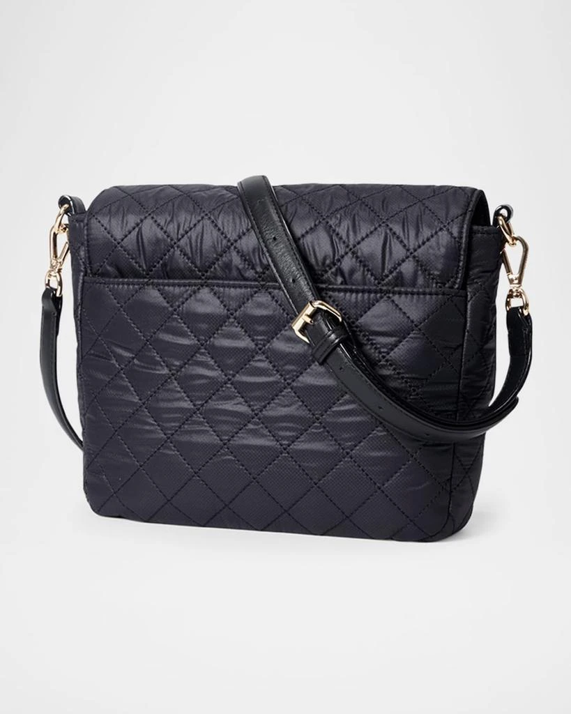 MZ Wallace Crosby Lock Medium Quilted Nylon Crossbody Bag 3