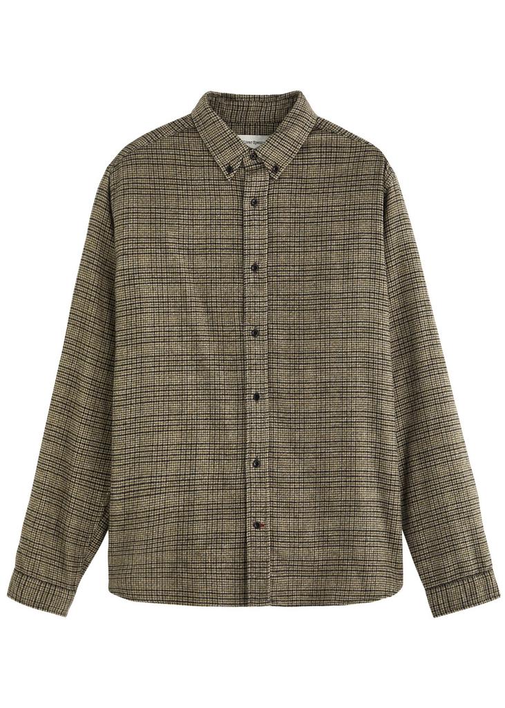 Oliver Spencer Brook checked flannel shirt