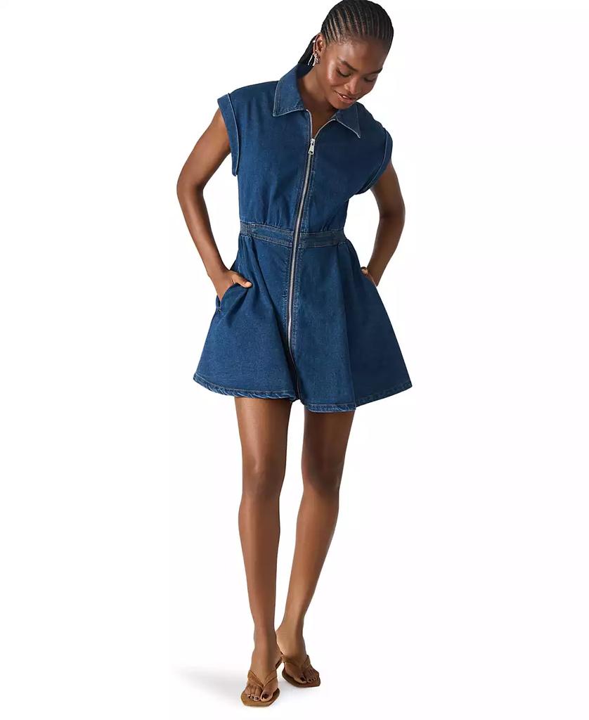 大人気★【STEVE MADDEN】MAISHA ピンタック ミニドレス Steve Madden Women's Maisha Pintucked Mini Dress - Compare