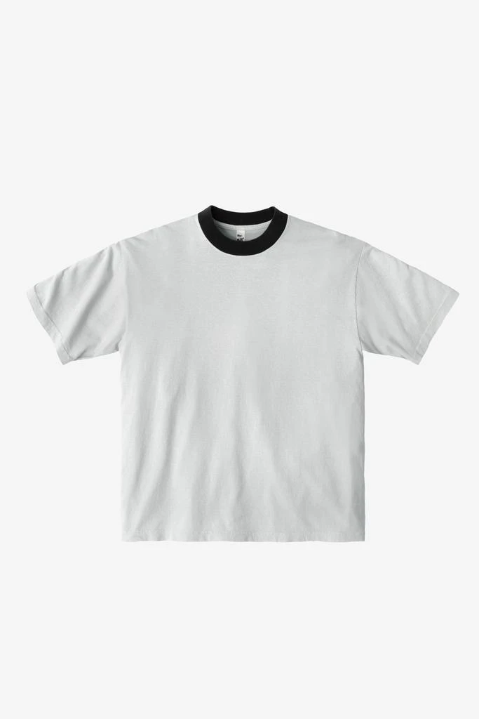 Los Angeles Apparel 1801GDRIN - 6.5oz Garment Dye Crew Neck Ringer T-Shirt 31