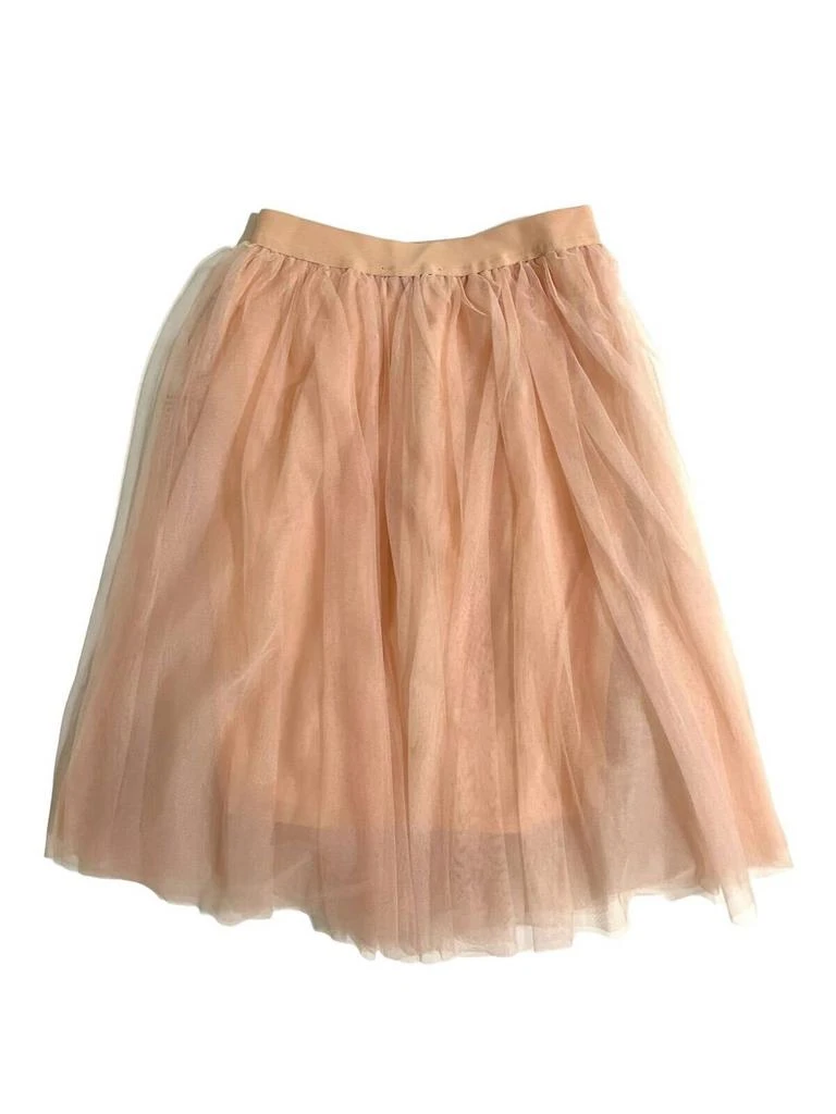 Haute Monde Haute Monde - Women's Tulle Elastic Waist Mid Skirt 1