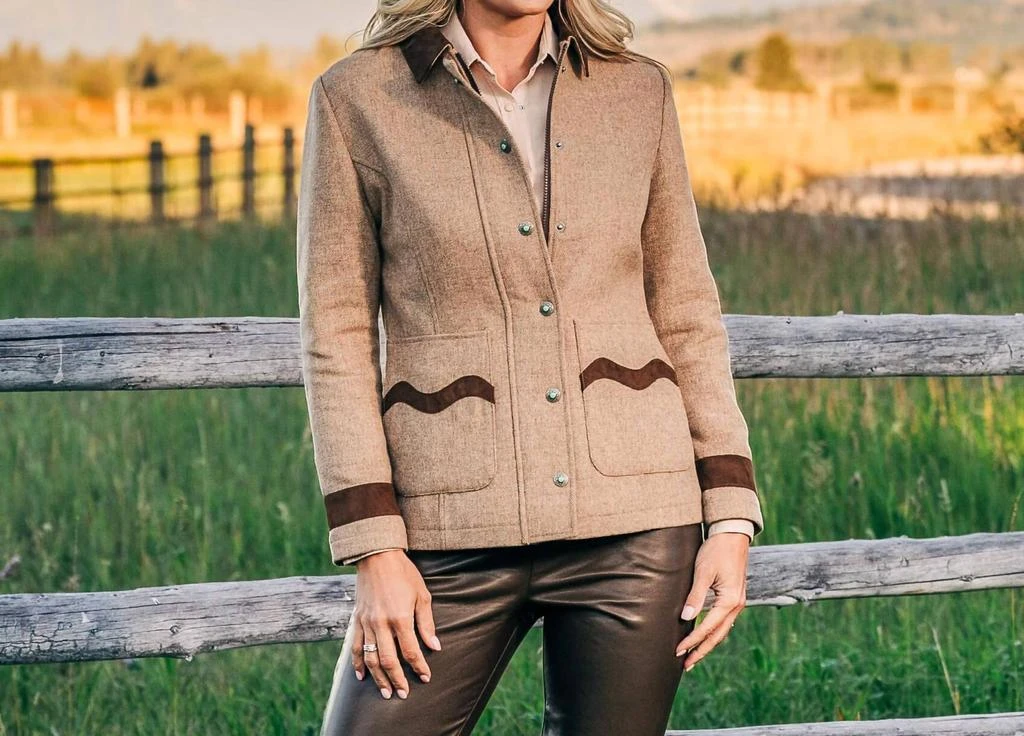 Madison Creek Outfitters Keene Wool Coat In Brown 4