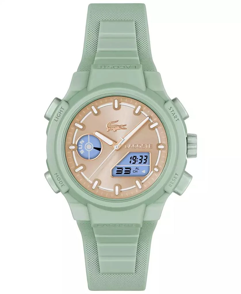Lacoste Women's LC33 Green Silicone Strap Watch 4