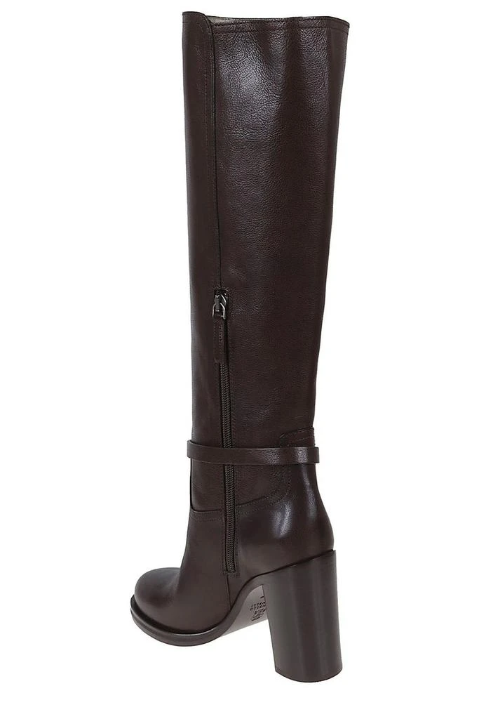 Brunello Cucinelli Brunello Cucinelli Buckle Detailed Round-Toe Boots 3