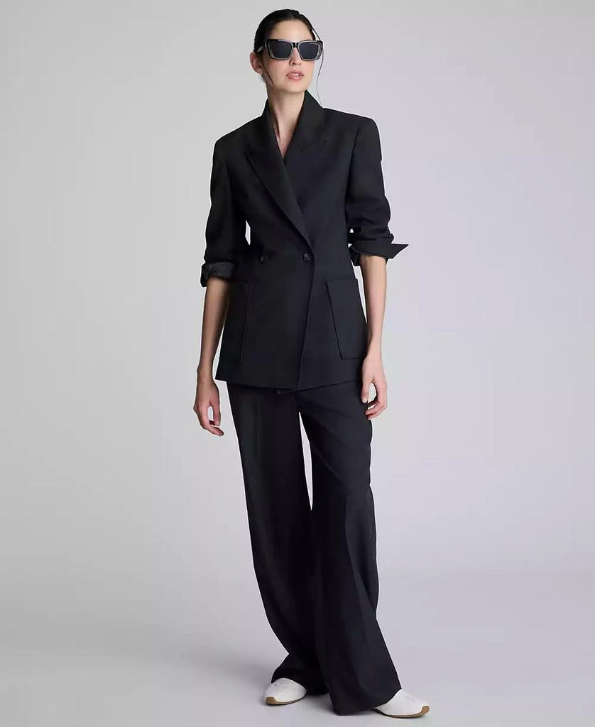 Kenneth Cole Women's Heathered Long Sleeve Blazer 1