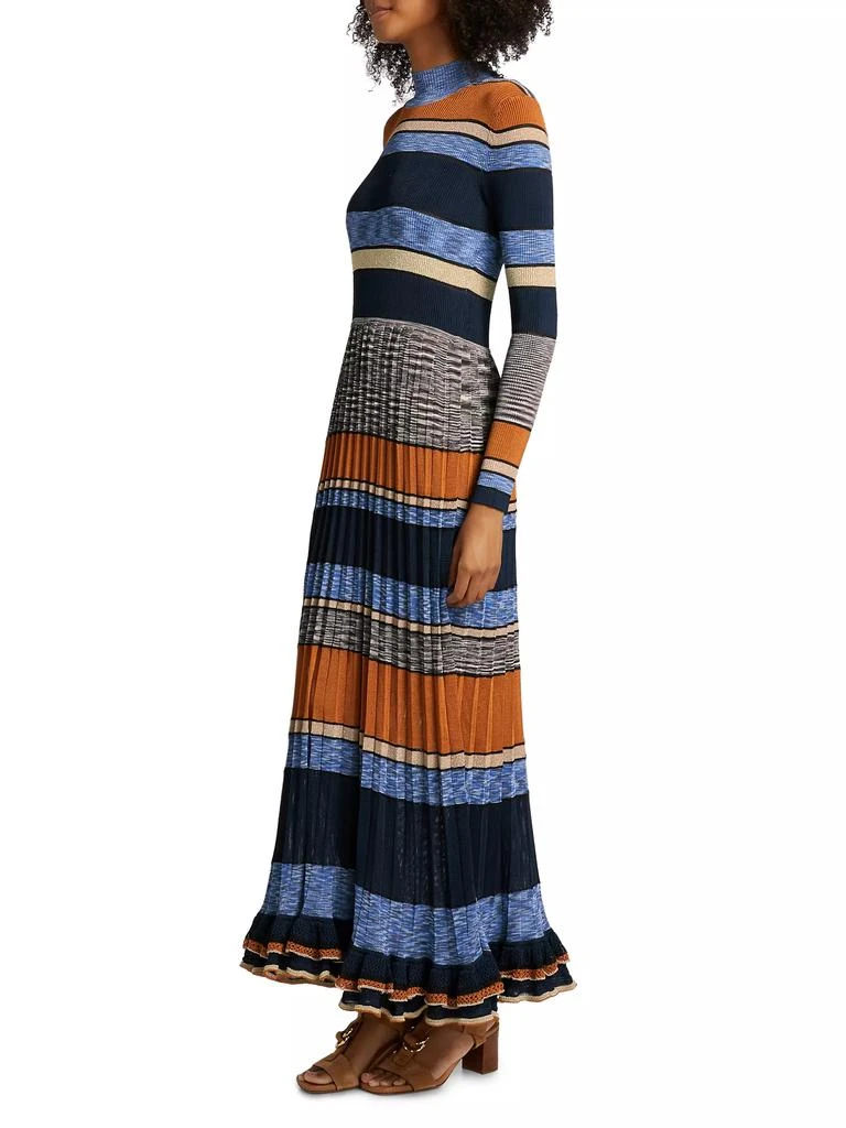 Ulla Johnson Evangeline Striped Knit Maxi-Dress 4