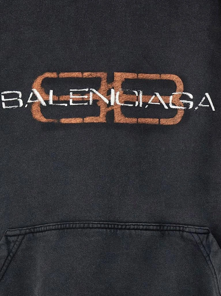 Balenciaga Cotton hooded sweatshirt 3