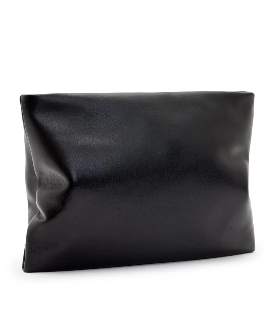 ALL SAINTS Leather Bettina Clutch Bag 2
