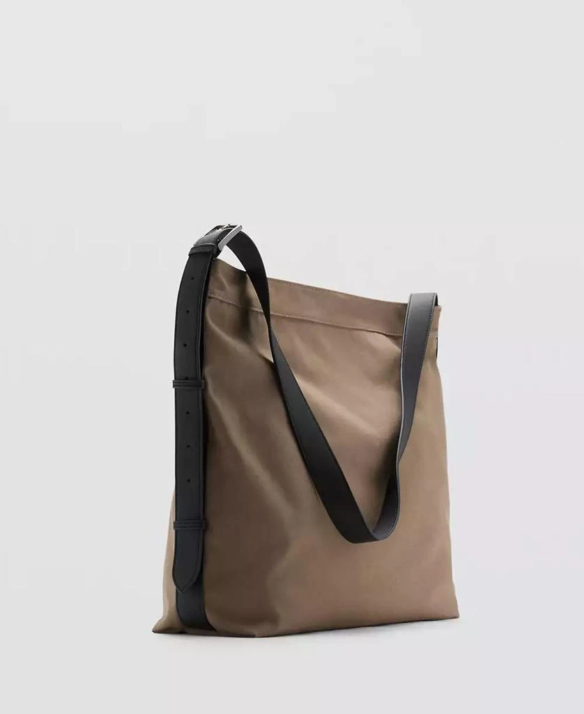 Mango Men's Adjustable Handle Shopper Bag 2