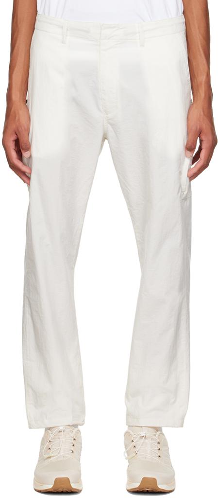 DESCENTE SSENSE Exclusive White Cargo Pants