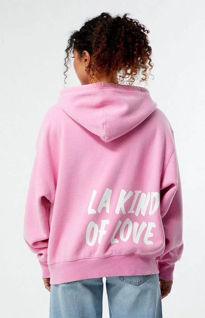 PacSun LA Kind Zip Up Oversized Hoodie 3
