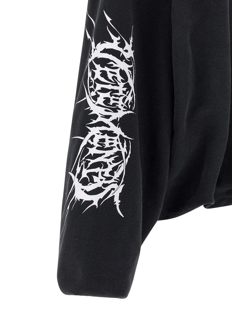 Vetements black Death Metal Hoodie 4