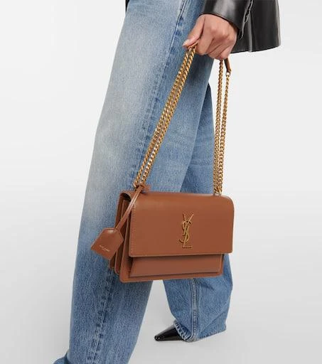 Yves Saint Laurent Sunset Medium leather shoulder bag 7