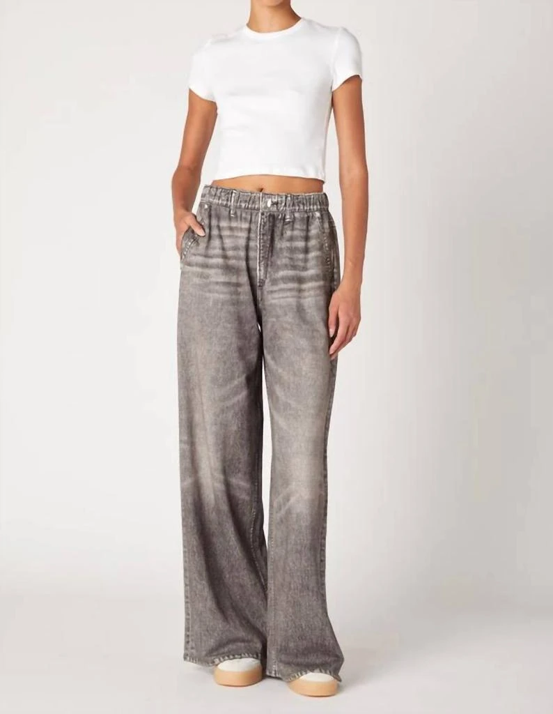 Blank NYC Low Rise Sweatpants Jean In After Midnight 1