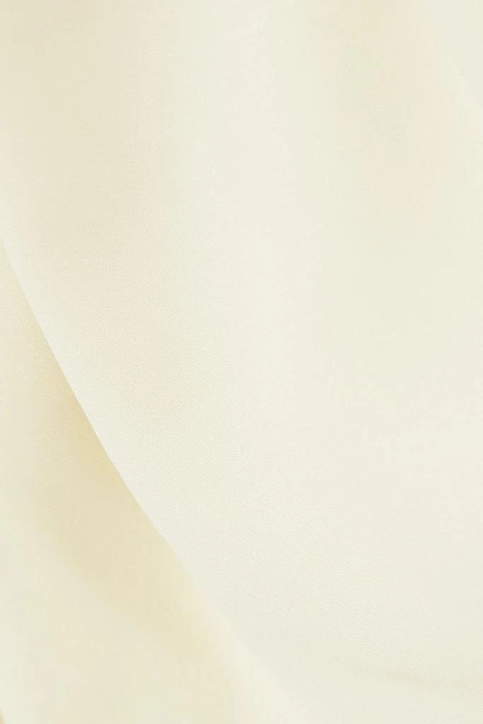 A.W.A.K.E. Mode Asymmetric draped stretch-crepe gown 4