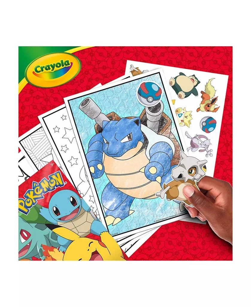 Crayola Pokémon Coloring Book, 96 Pages, Pack of 8 10