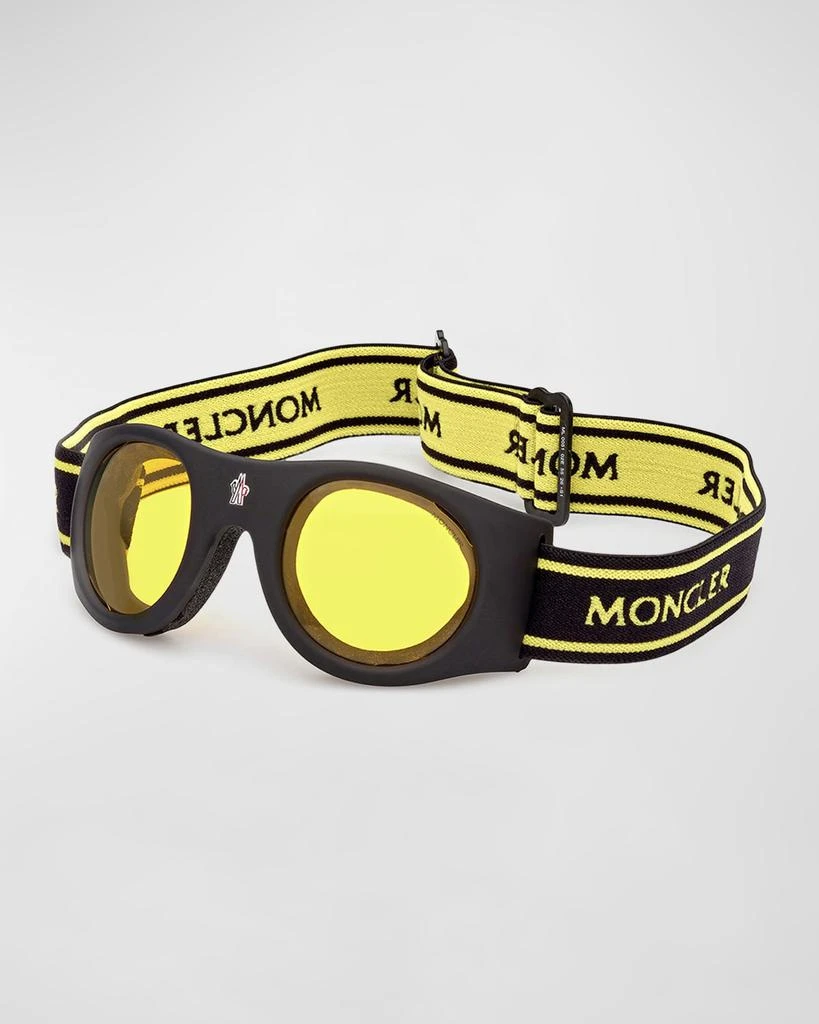 Moncler Men's ML0051 City Logo Ski Goggles 1