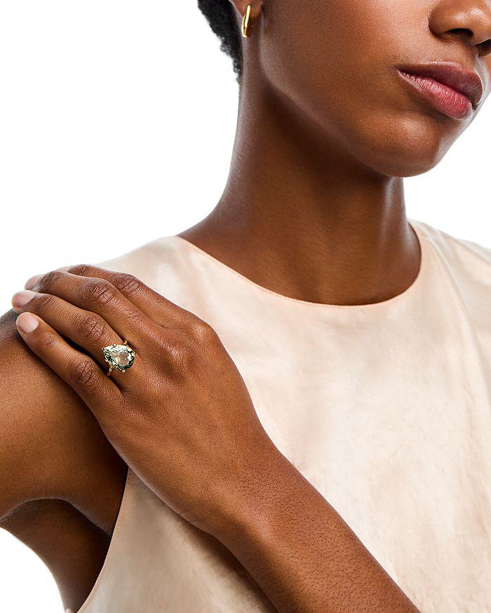 Bloomingdale
s Fine Collection Prasiolite Pear Solitaire Ring in 14K Yellow Gold