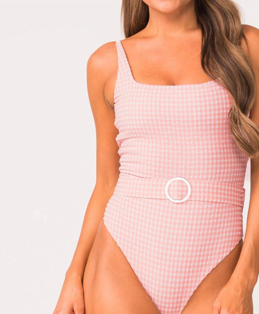 PQ Swim Pq Swim - Ballet Lucia Belted One Piece