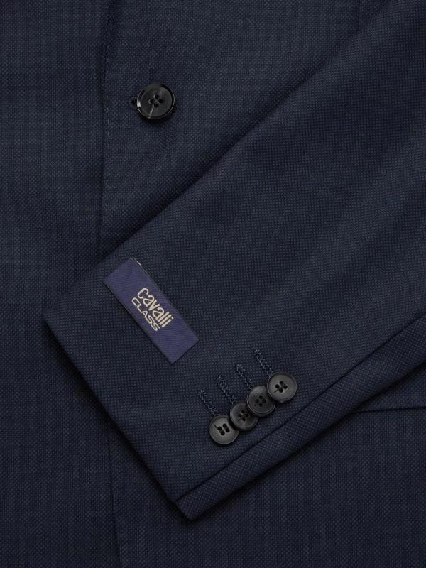 cavalli CLASS Birdseye Wool Slim-Fit Suit 3