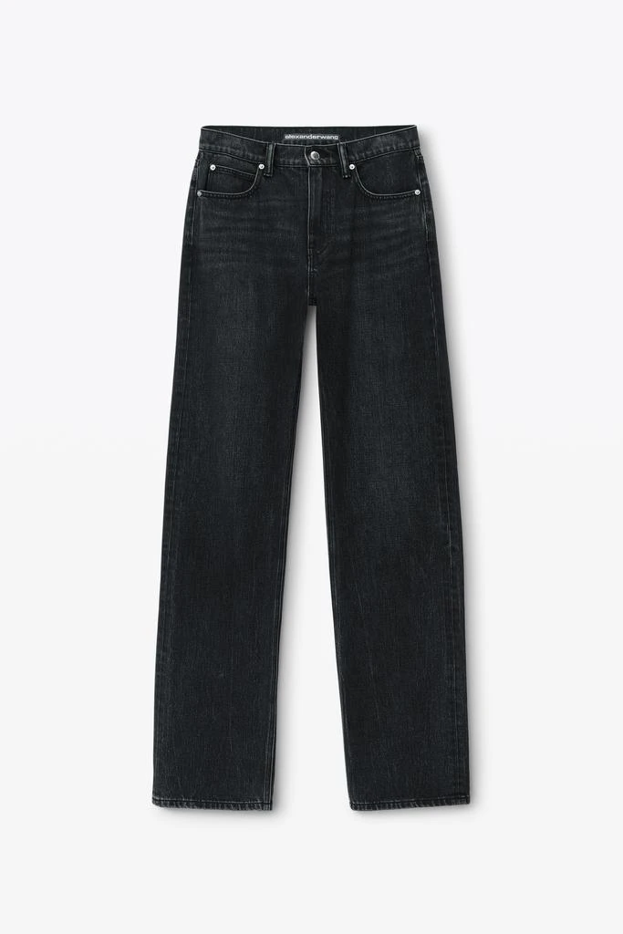 Alexander Wang EZ Mid Rise Jeans With Logo Pocket 2