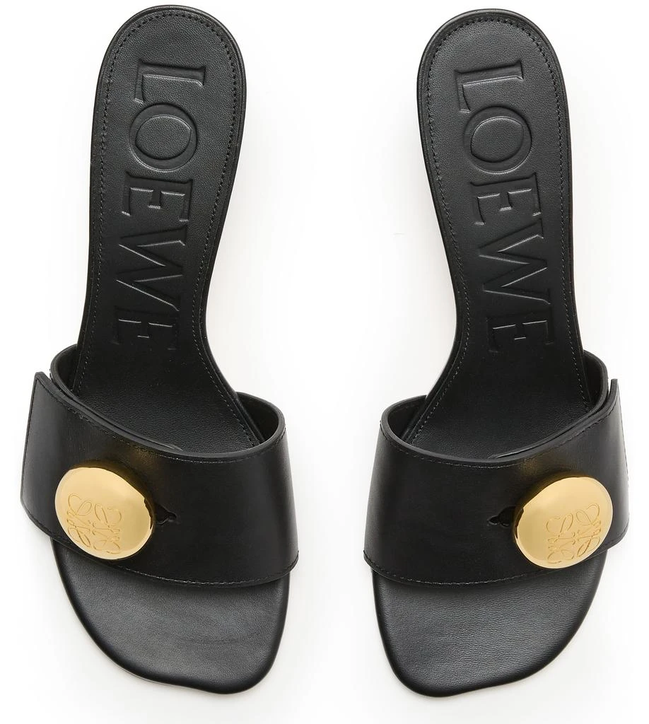 Loewe Pebble slides 45 in soft calfskin 5