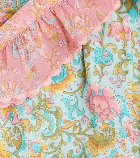 Louise Misha Baby Shalina floral cotton playsuit 3