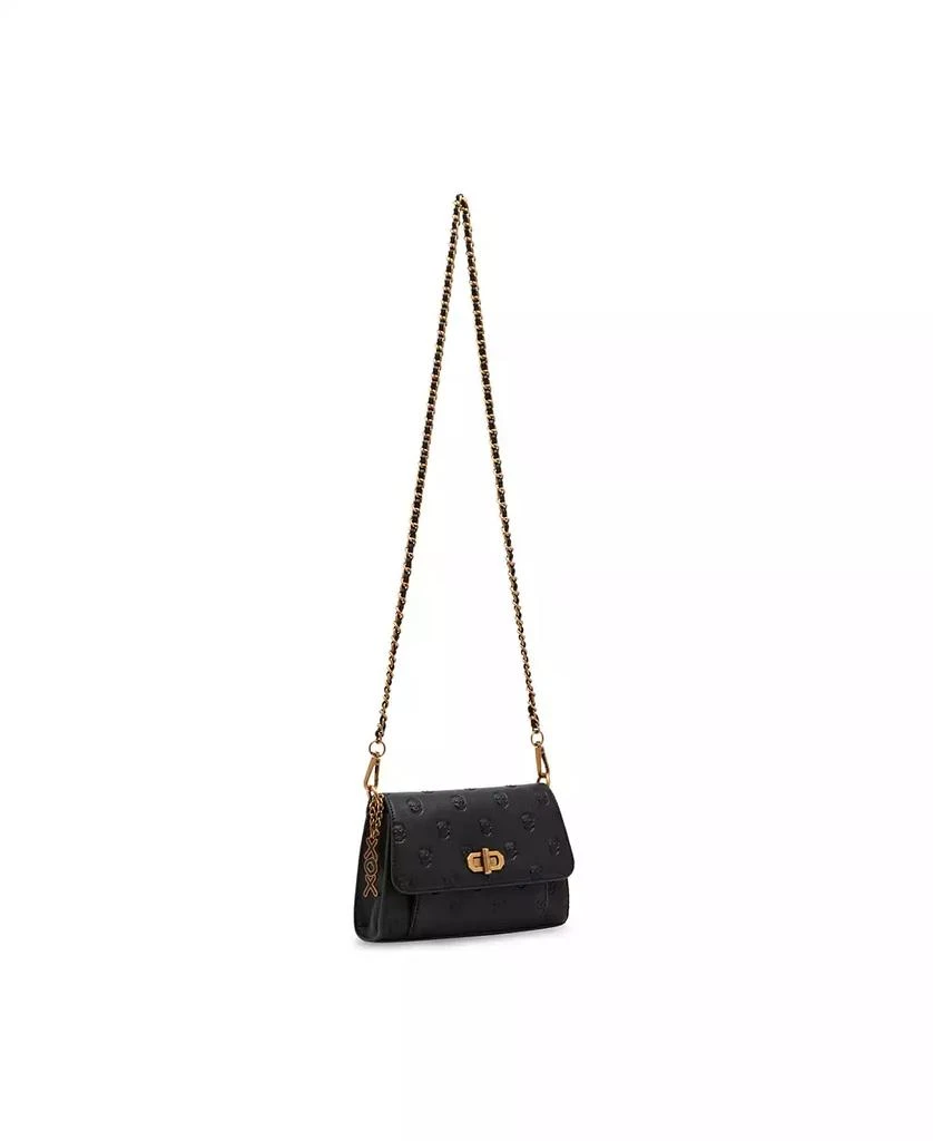 Betsey Johnson Skullicious Turn Lock Flap Crossbody Bag 3