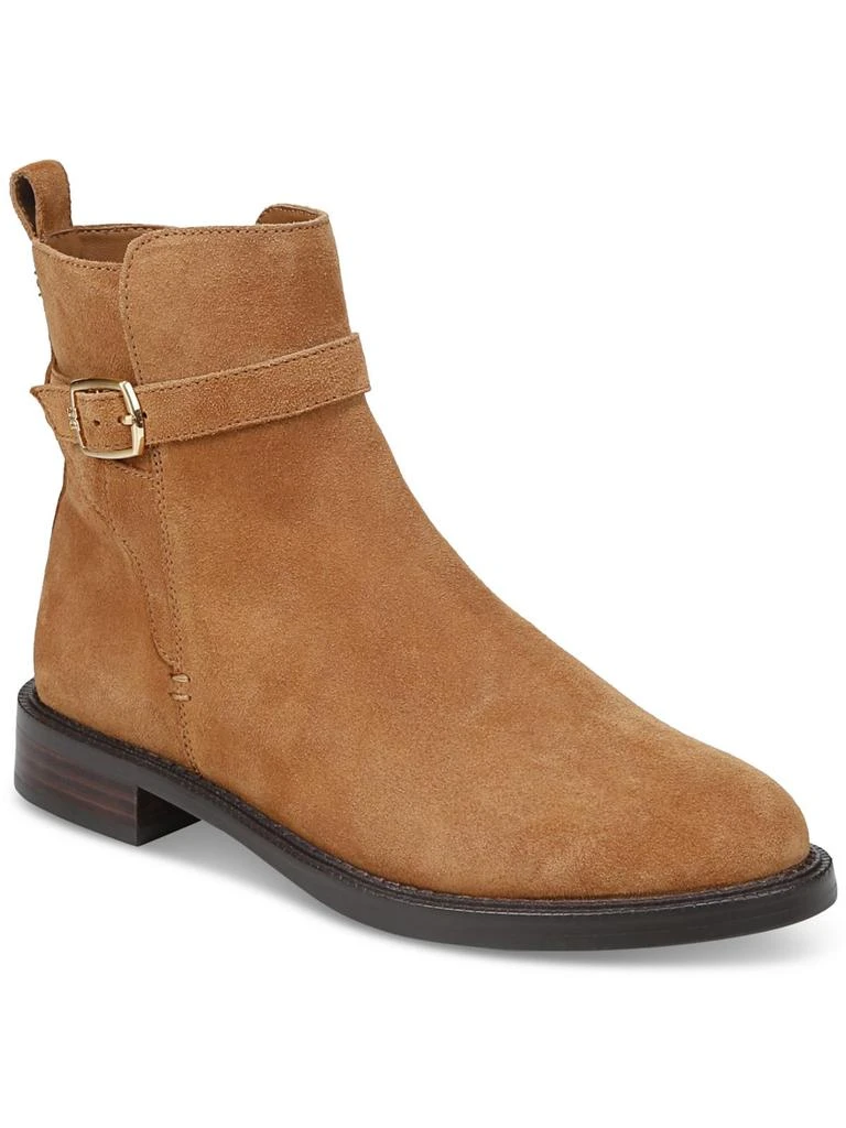 Sam Edelman Nolynn Womens Suede Zipper Ankle Boots 1