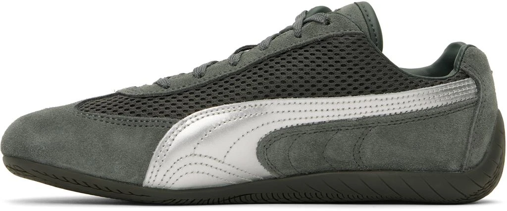 Puma Gray & Silver Speedcat Premium Sneakers 3
