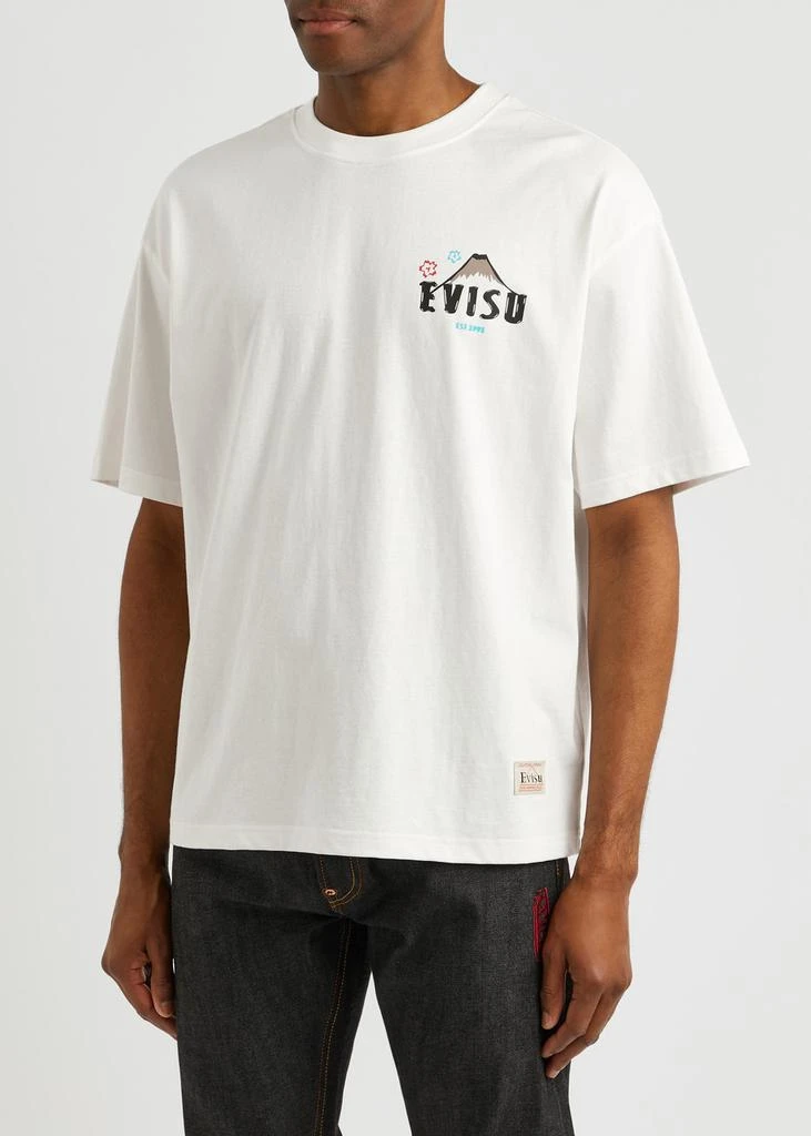 EVISU Logo-print cotton T-shirt 2