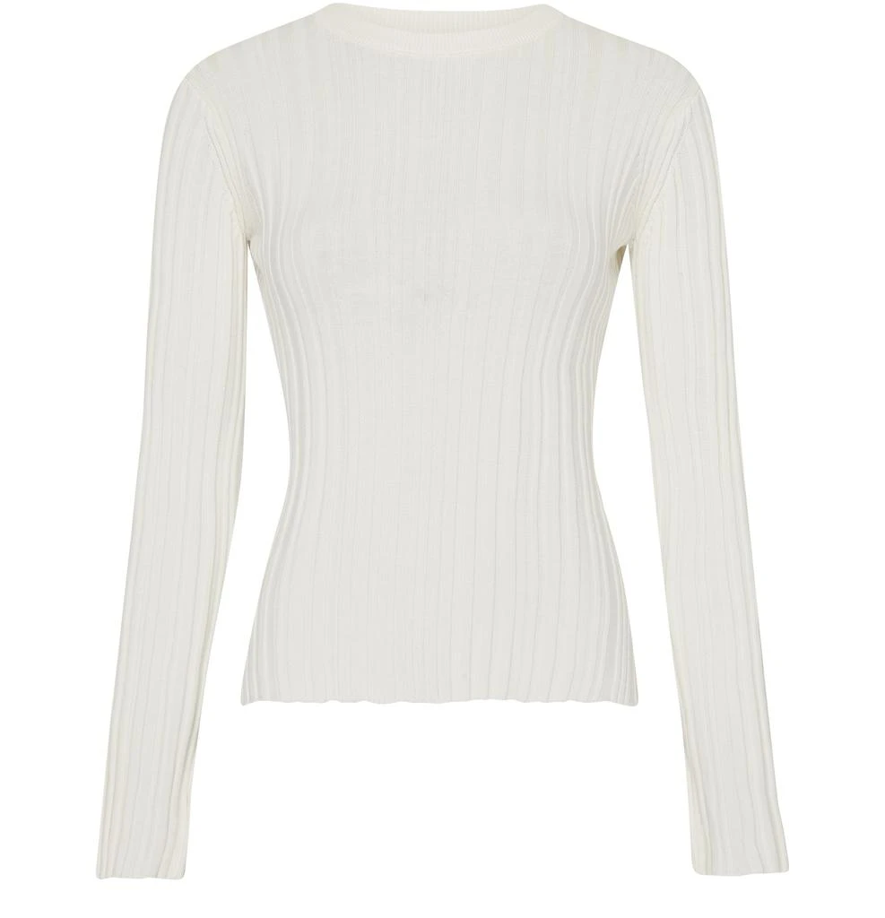 Loulou Studio Evie silk ribbed top 2