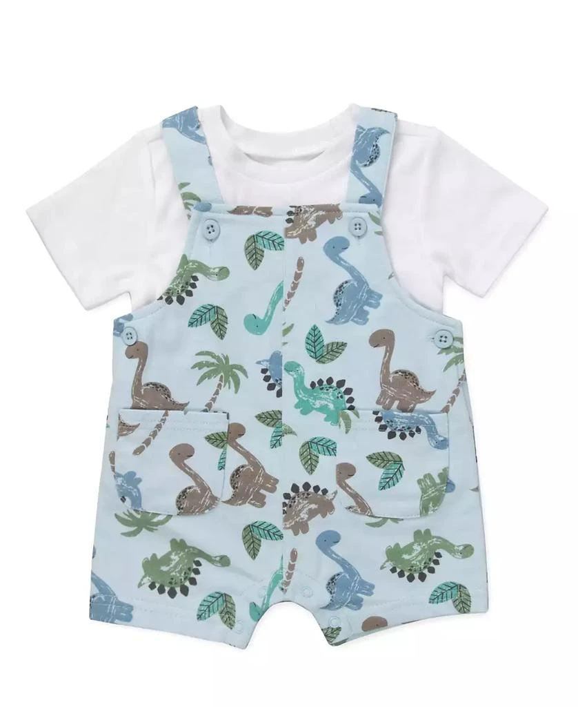 Baby Essentials Baby Boys' Dinosaur Overall and T-Shirt, 2-Piece Set new arrivals