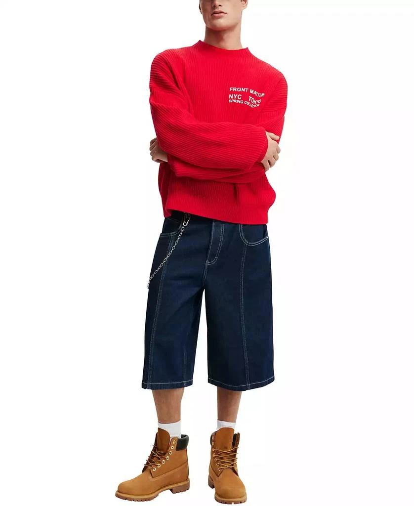 Cotton On Men's Relaxed Crew Knit Sweater 4