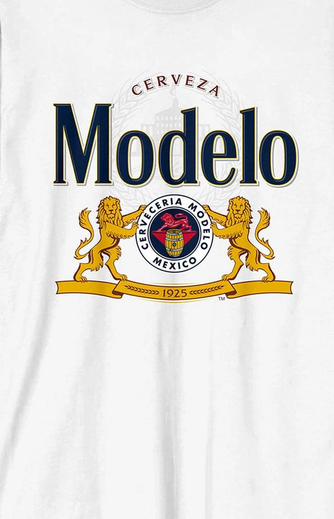 null Modelo Beer Logo Long Sleeve T-Shirt 2