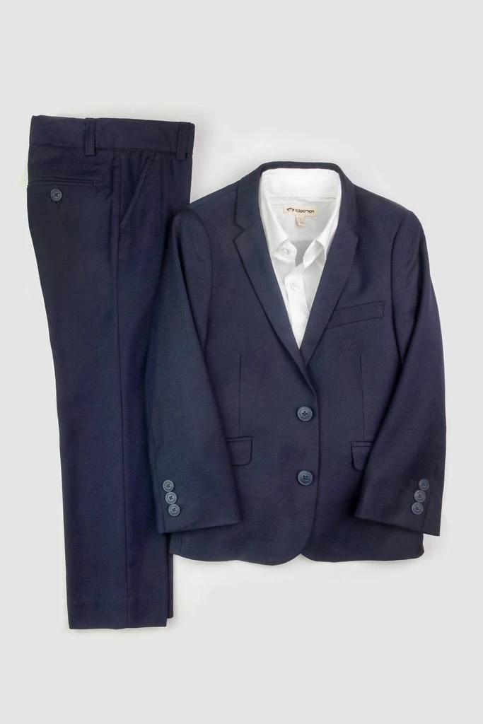 Appaman Two Button Suit Blazer In Blue 2