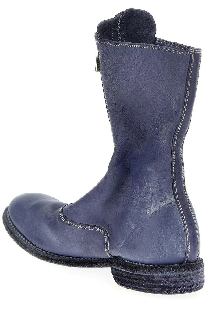 guidi Guidi 310 Horse Zip Detailed Ankle Boots 2