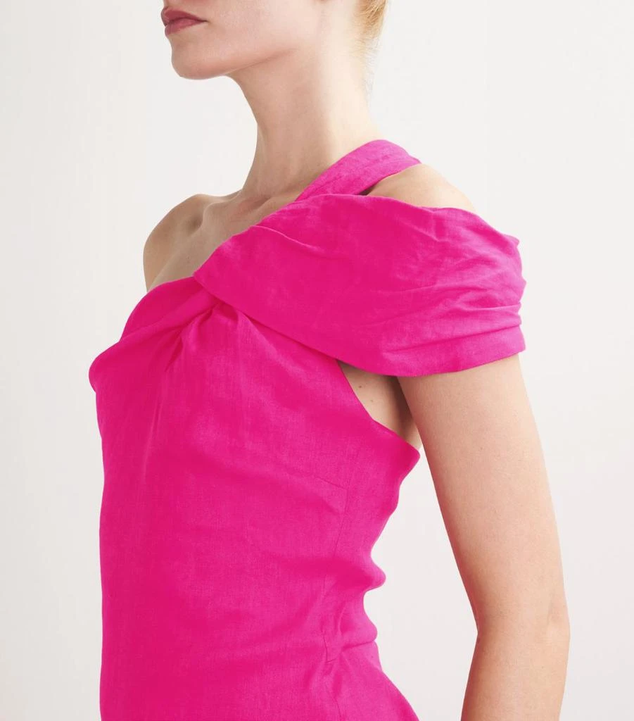 Maje Asymmetric Mini Dress 4