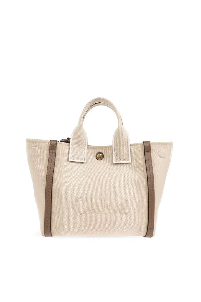 Chloé Chloé Carry Logo Detailed Small Tote Bag 2