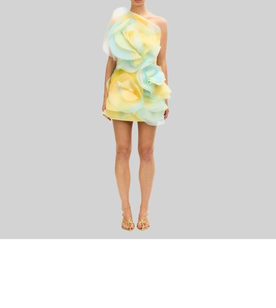 strapless open back dress ACLER