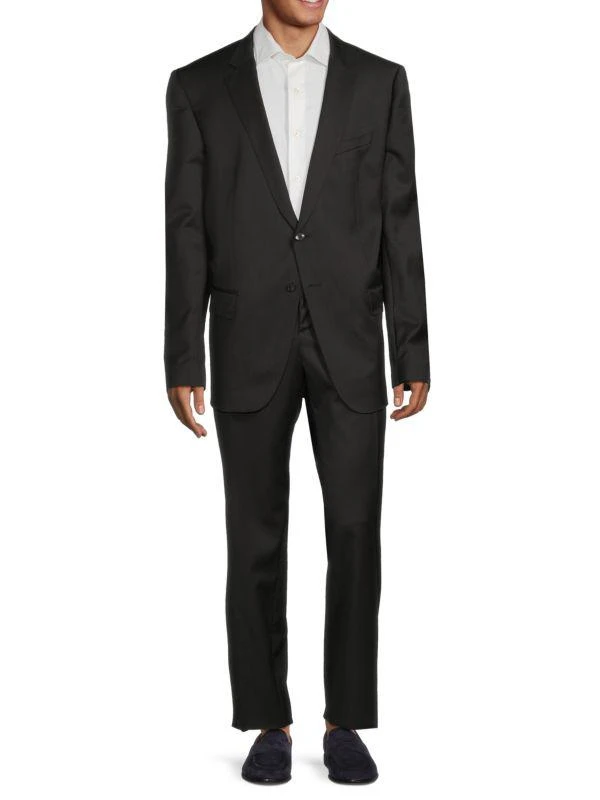 Hugo Boss Huge Virgin Wool Satin Suit 1