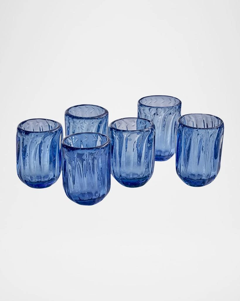 Jan Barboglio Pequenas Acanaladas Votives, Set of 6