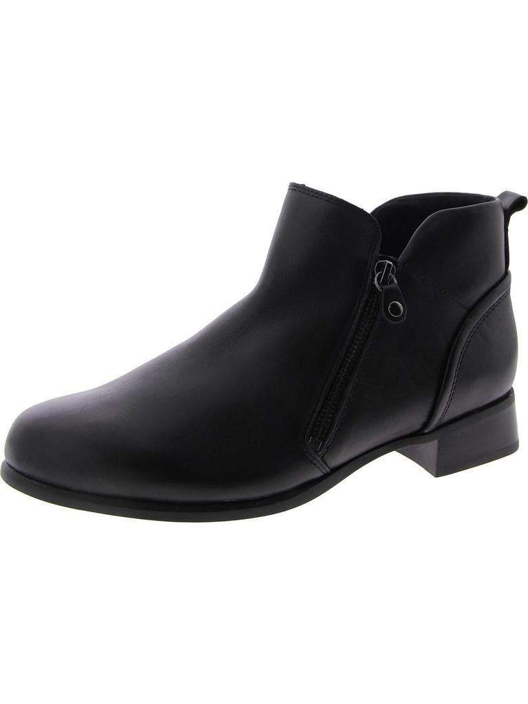 Munro Womens Leather Ankle Booties