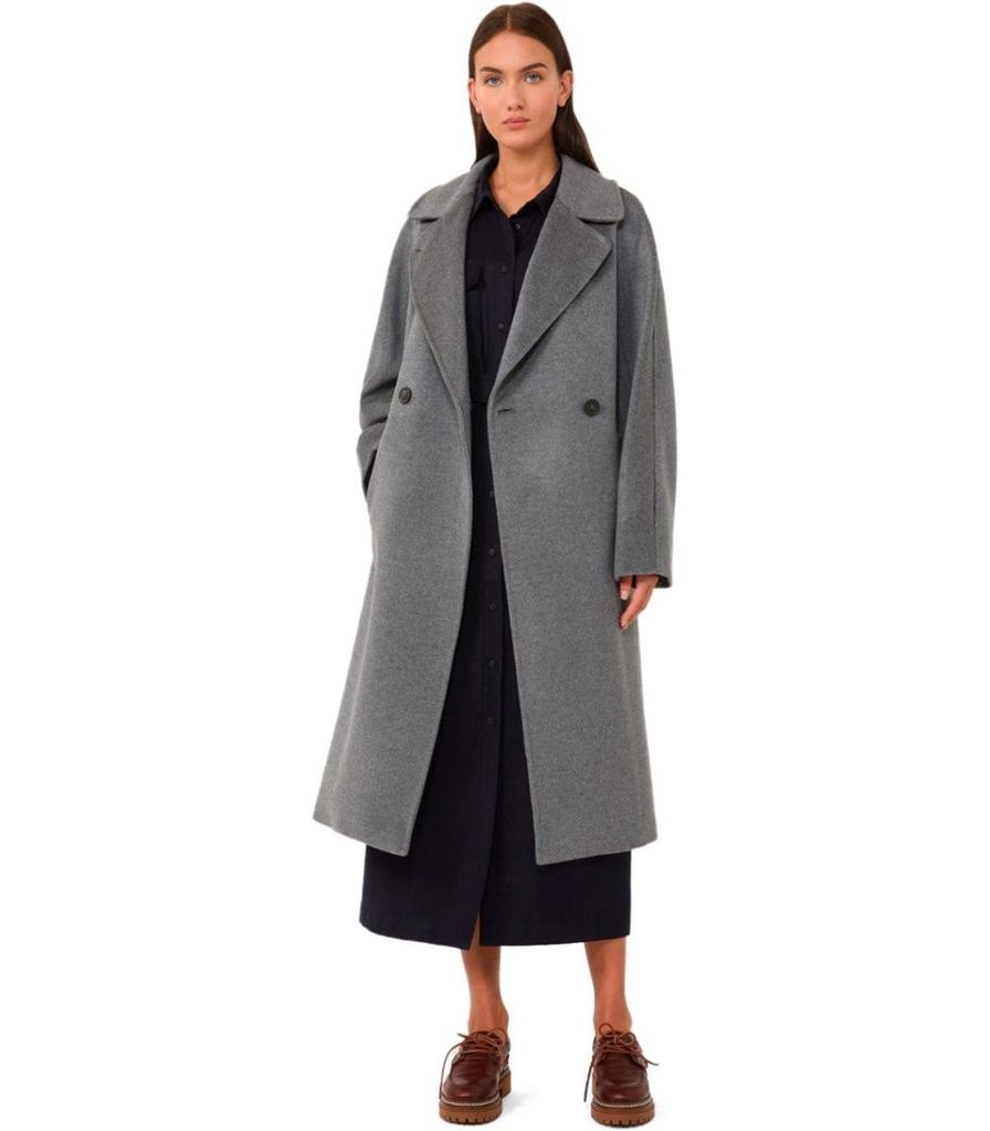 Weekend Max Mara Weekend Max Mara Resina Grey Belted Coat