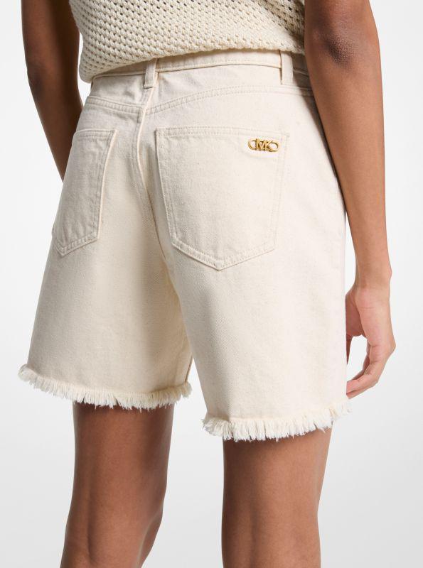 undefined Boyfriend Denim Shorts