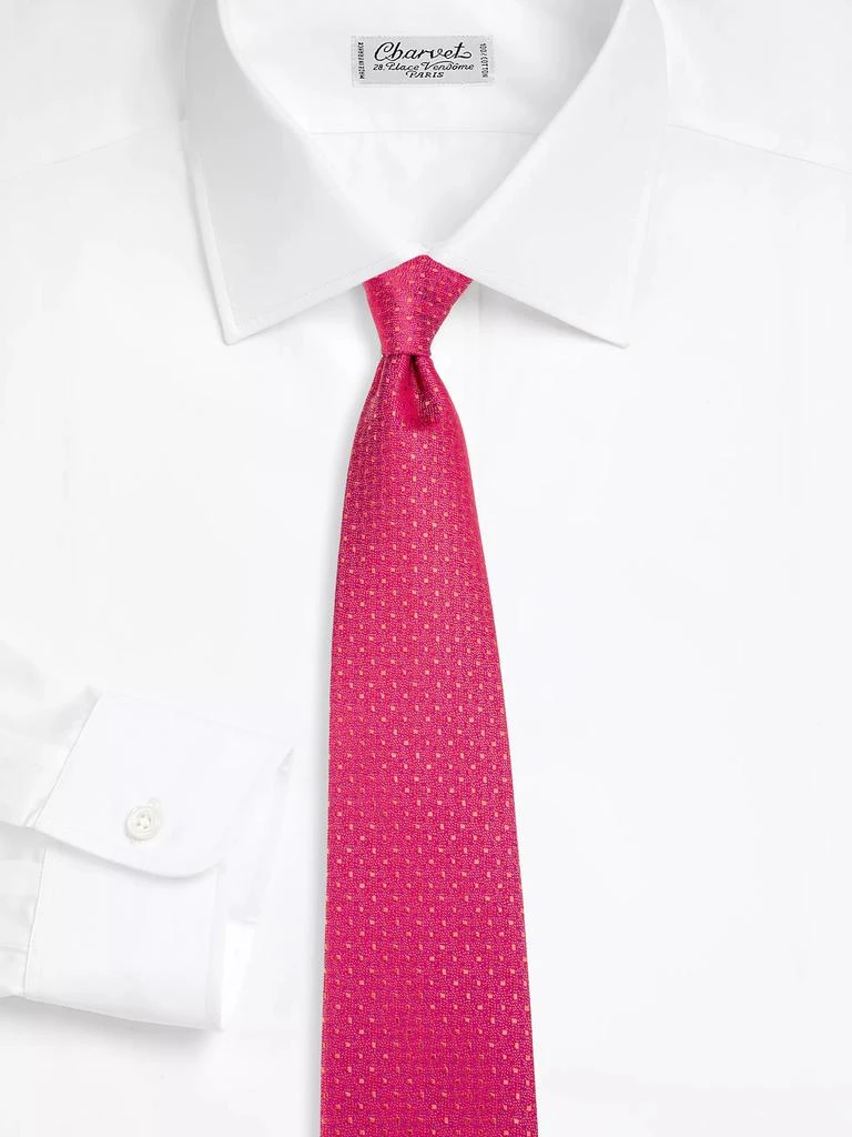 Charvet Dot Silk Tie 2