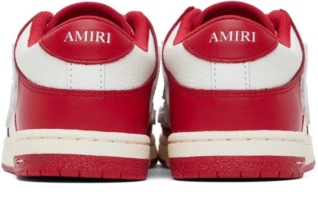 Amiri MA-1 Crystal Red White Cream Sneaker Sz 10 (43) – The  AMIRI Kids Red and Cream Sneakers display picture 1